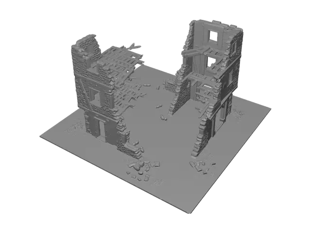 3D model for Twin Stone Ruins