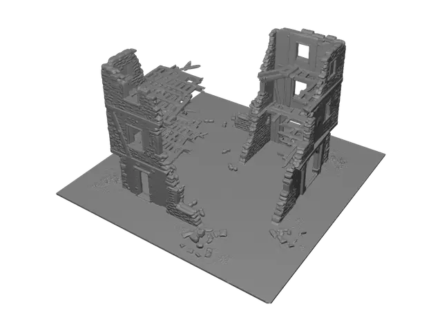 3D model for Twin Stone Ruins