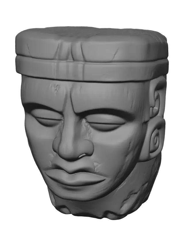 3D model for Modern Olmec