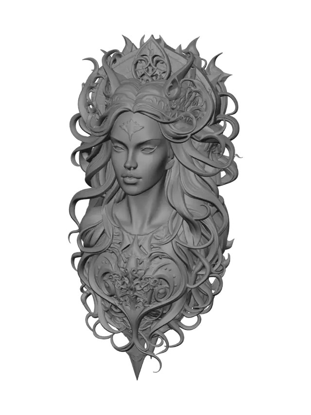 3D model for Empress of Night