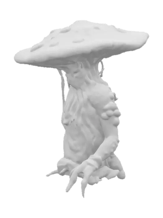 3D model for Fungi Samurai