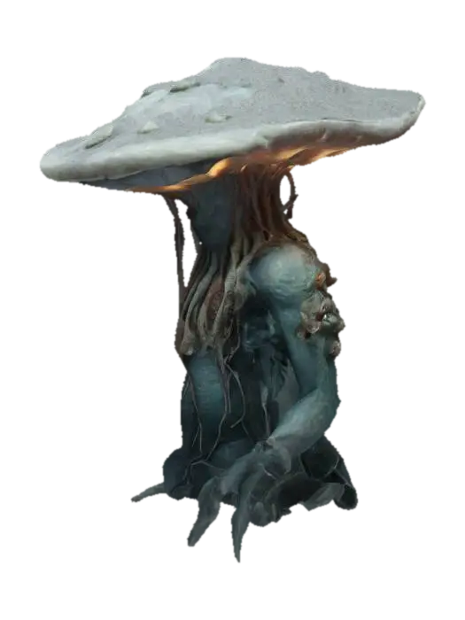 3D model for Fungi Samurai