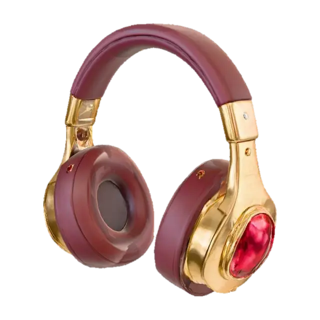 Create high-quality Roblox UGC Limited headphones with a luxury and stylish design.… - Ruby 3D model, vytvořený pomocí AI
