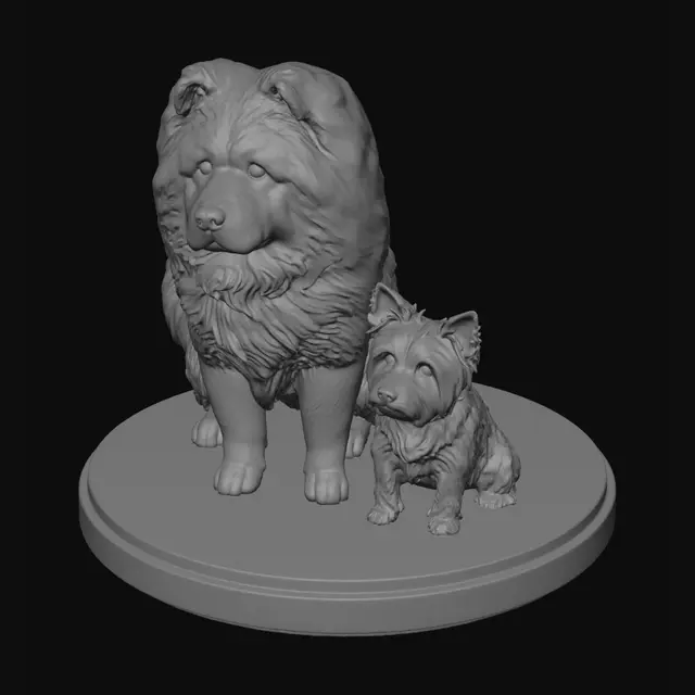 3D model for Loyal Companions