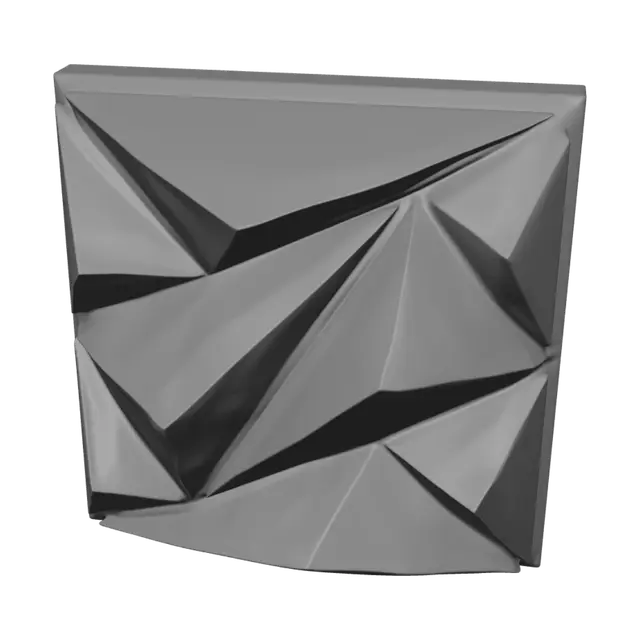 3D model for Monochrome Facets