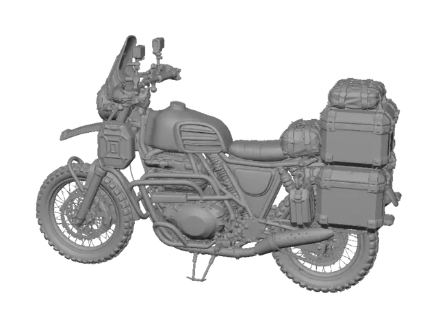 3D model for Bear 650 249 Adventure Motorcycle