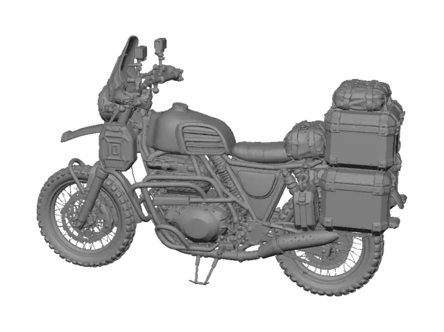 3D model for Bear 650 249 Adventure Motorcycle