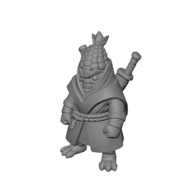 3D model for Shell Samurai
