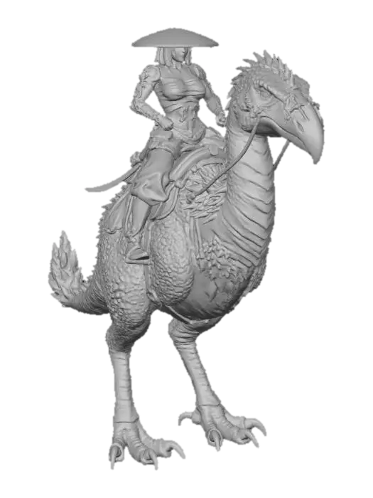 3D model for Rider of the Lost World