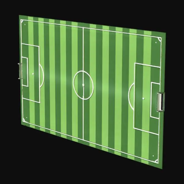 3D model for Striped Soccer Field