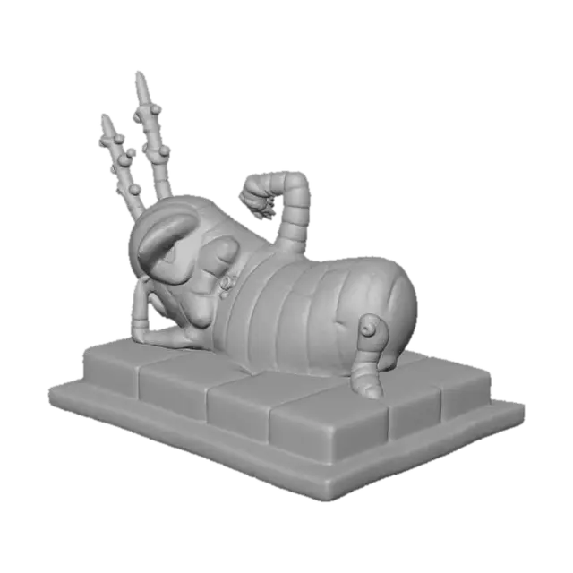 3D model for Plankton monument