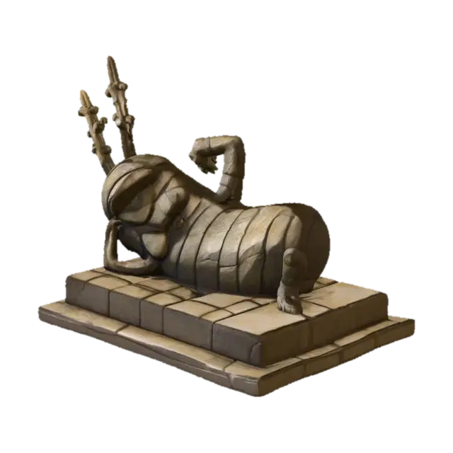 3D model for Plankton monument