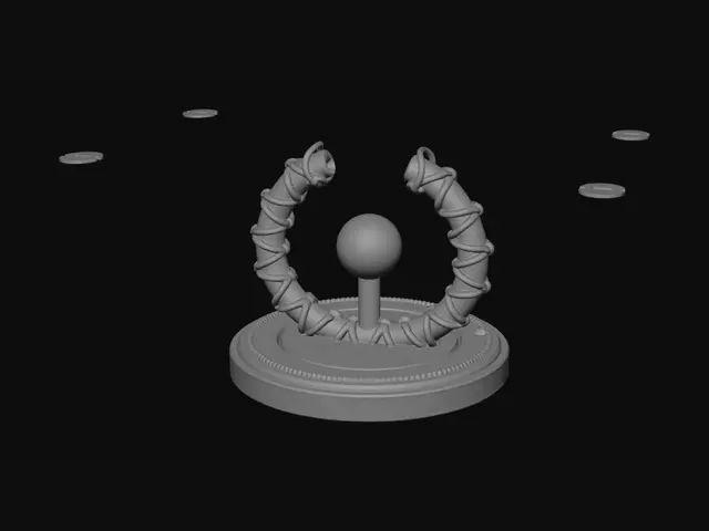 3D model for Embrace of Vines