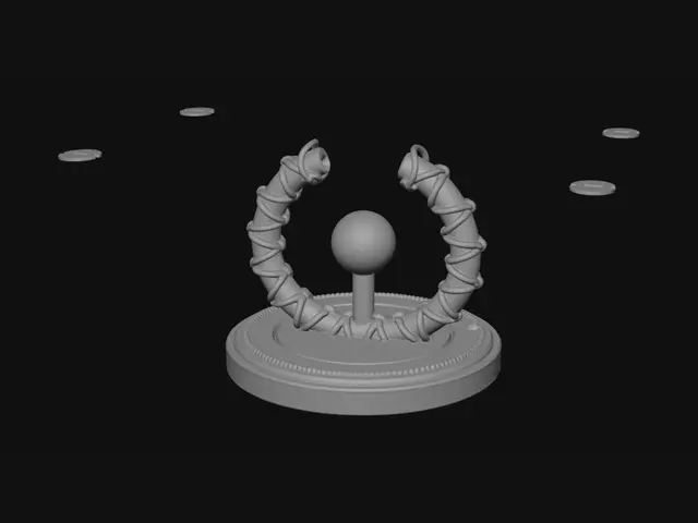 3D model for Embrace of Vines