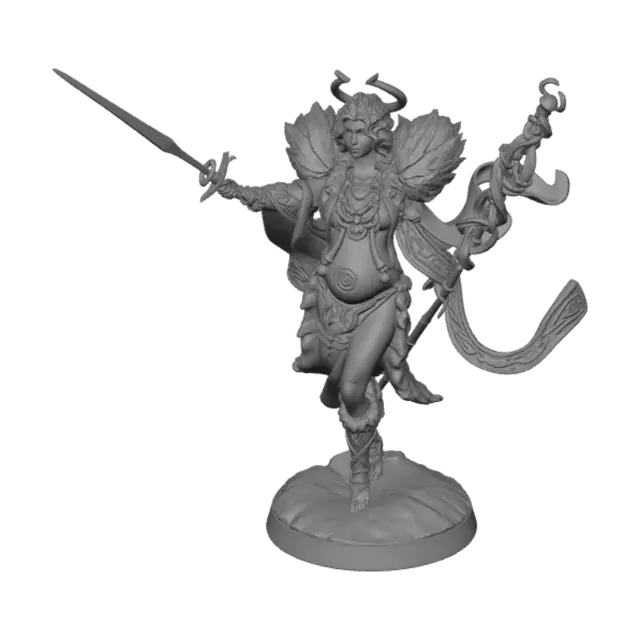 3D model for Horned Empress of War