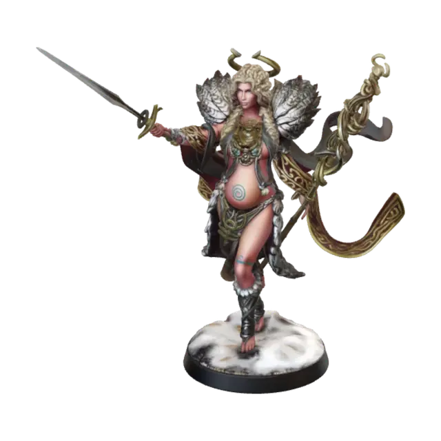 3D model for Horned Empress of War