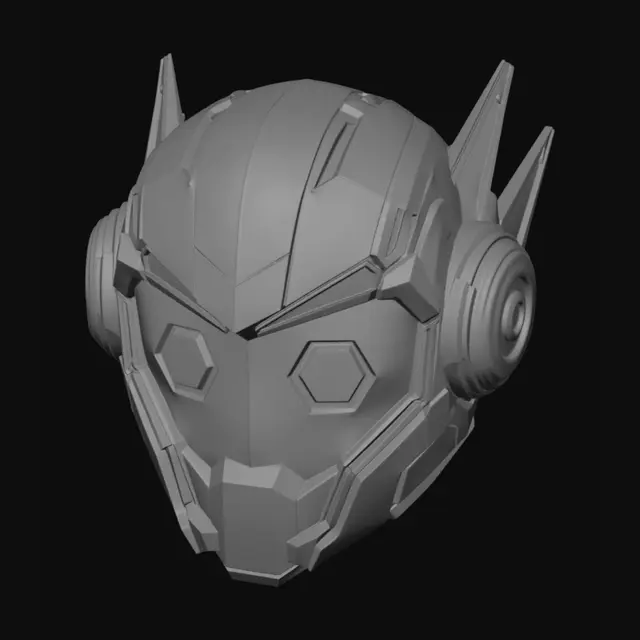 3D model for Neon Hex Mask