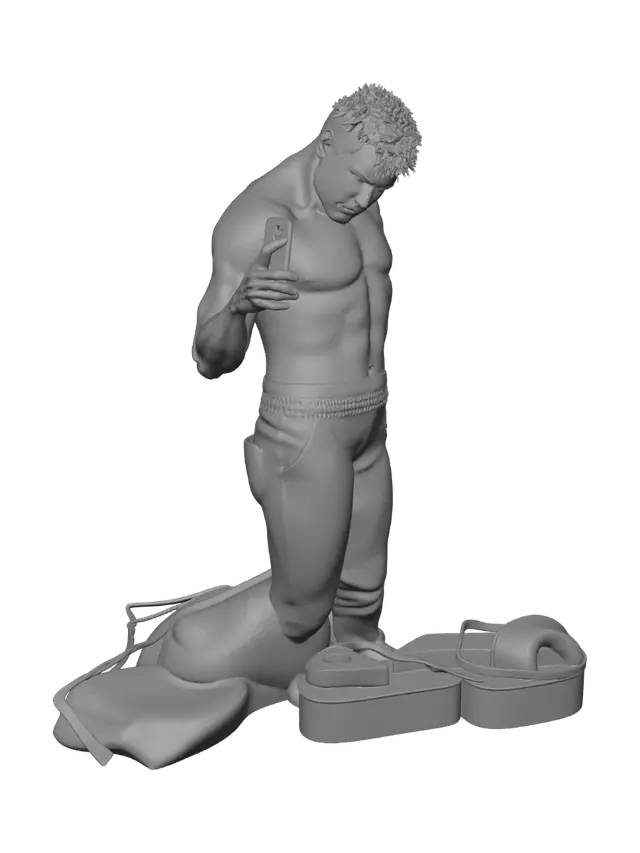 3D model for Strength in the Mirror
