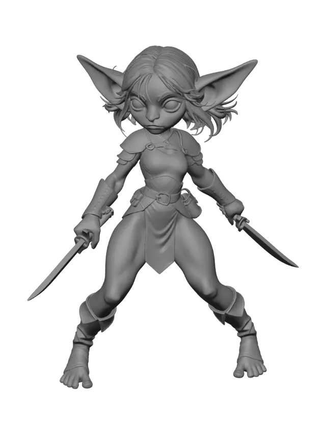 3D model for Rogue of the Mistwood