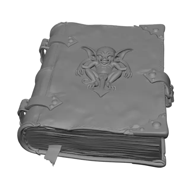 3D model for Gargoyle Grimoire