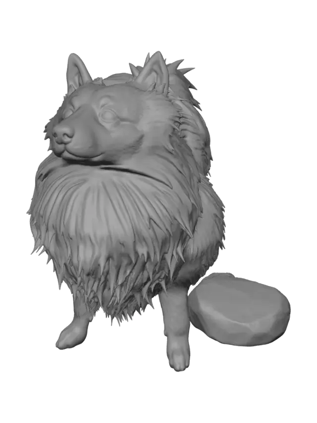 3D model for Golden Floof