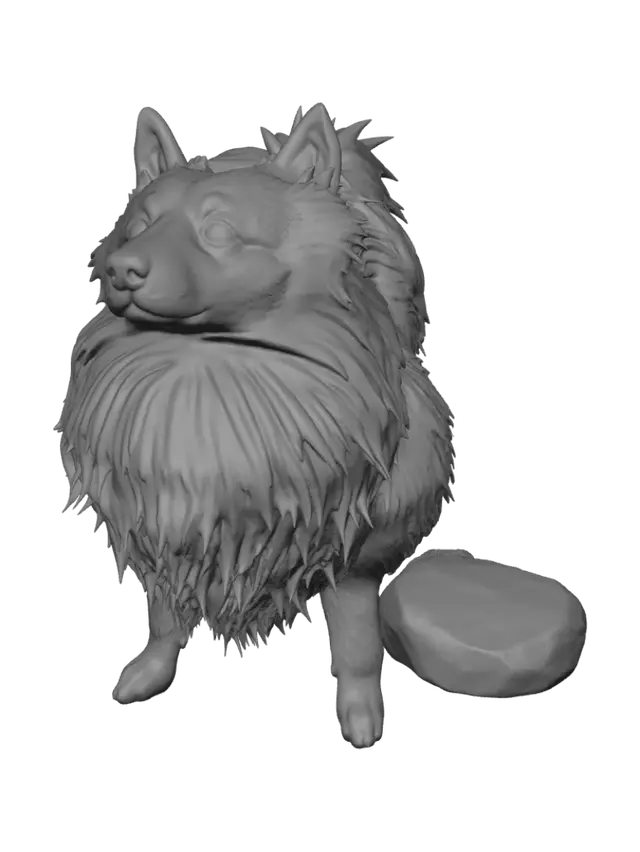 3D model for Golden Floof
