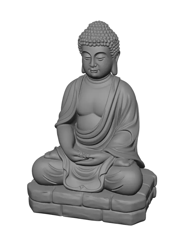 3D model for Modern Thaibuddha