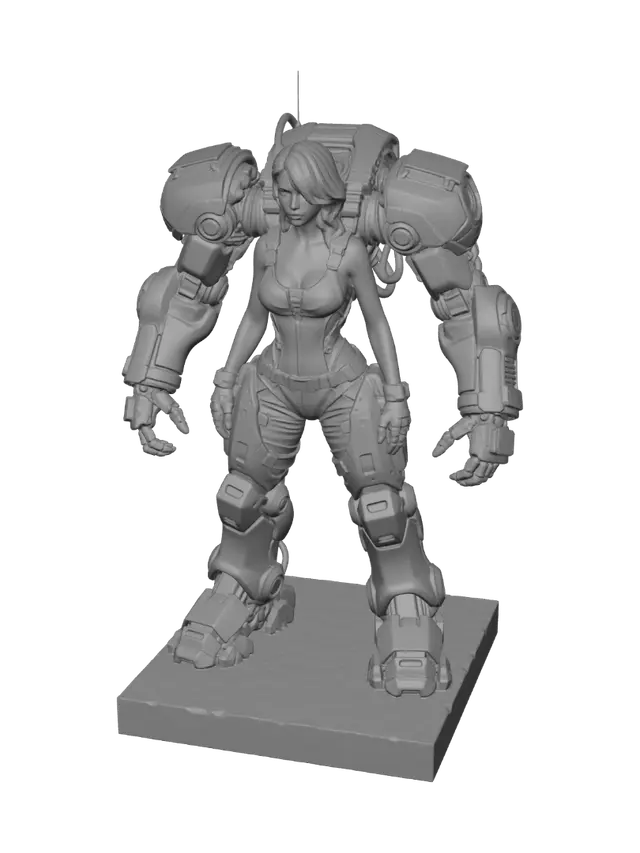 3D model for Mechbound Vanguard