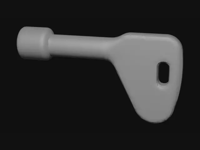 3D model for Schindler Elevator Key Blueprint