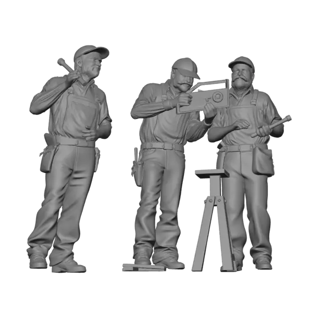 3D model for HO scale carpenters