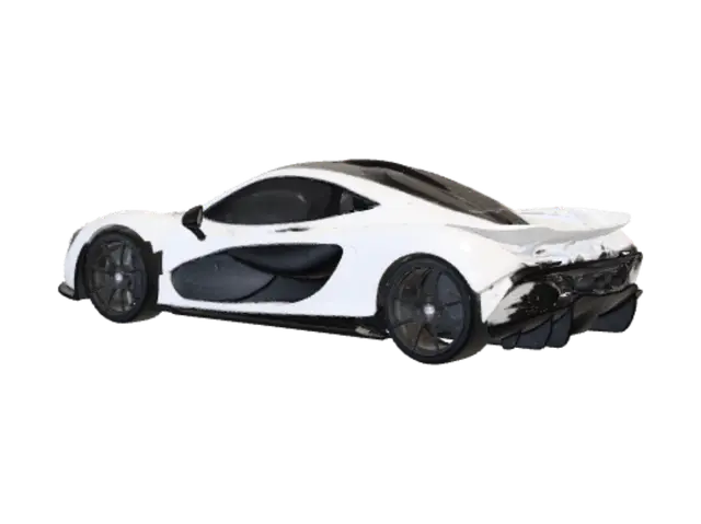 3D model for White McLaren P1