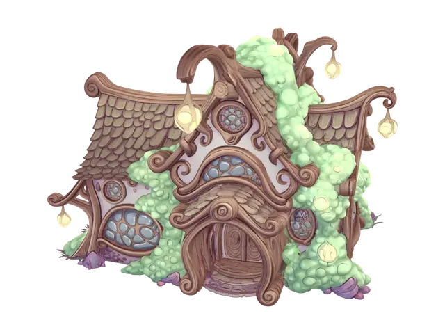 3D model for Lanternbound Cottage