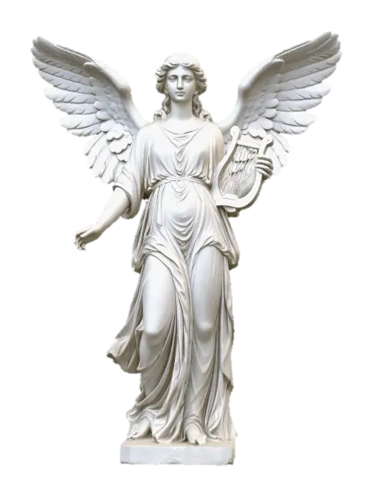 3D model for Lyre-Wielding Angel