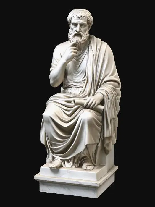 3D model for Philosopher in Contemplation