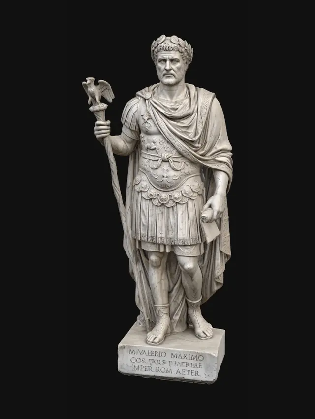 3D model for M. Valerio Maximo, Pater Patriae