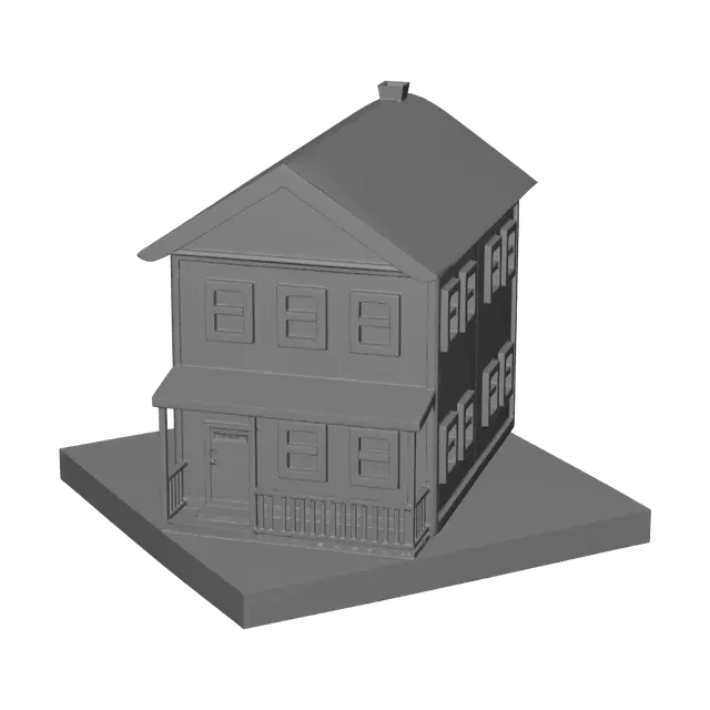 3D model for Realistic Cartoon House
