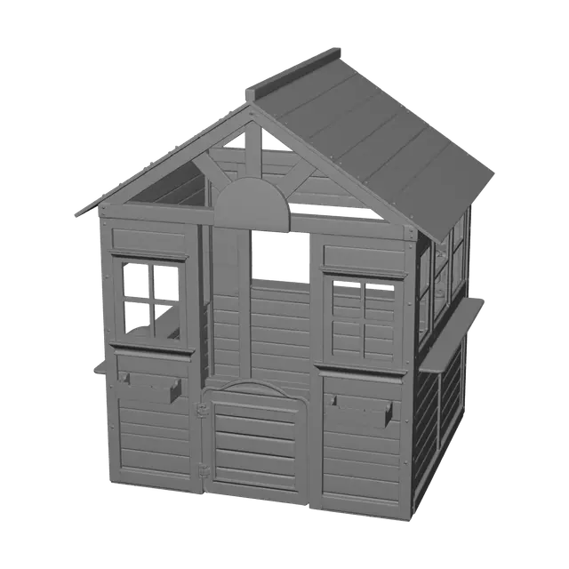 3D model for Weathered Playhouse