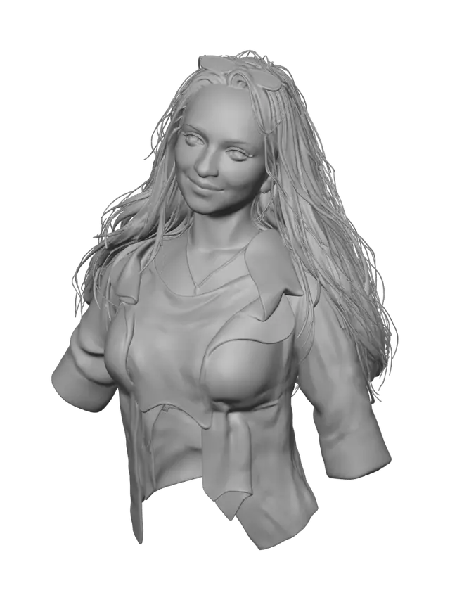 3D model for Sunlit Portrait
