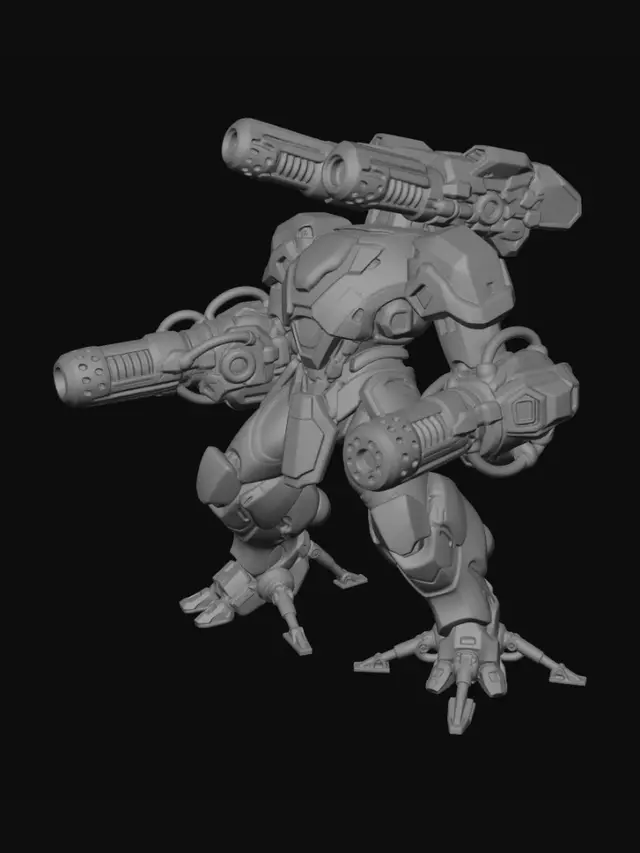 3D model for MK-10 Desert Titan