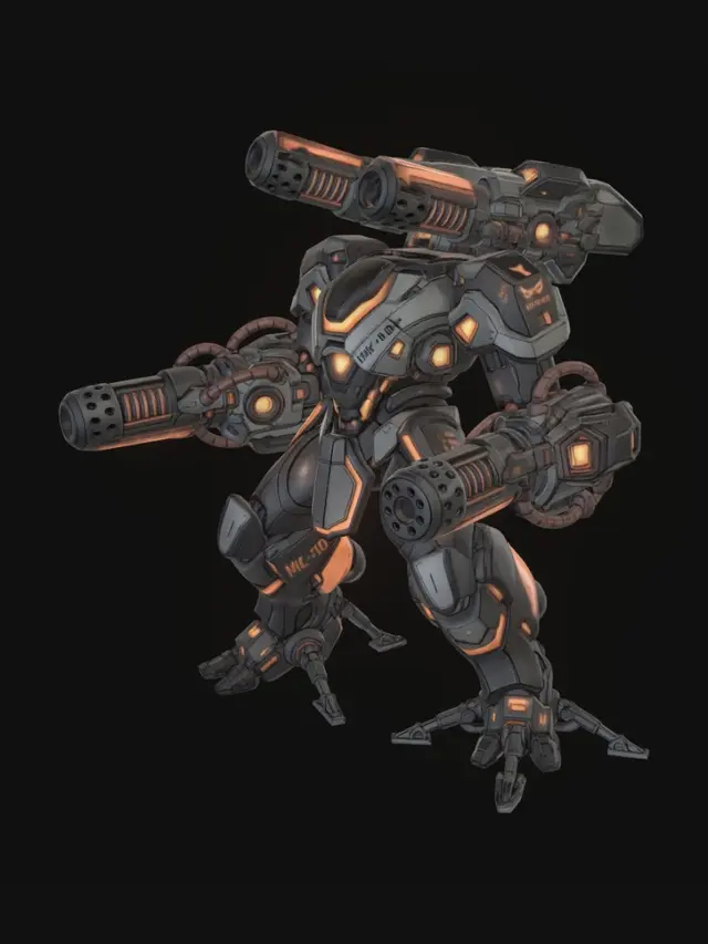 3D model for MK-10 Desert Titan
