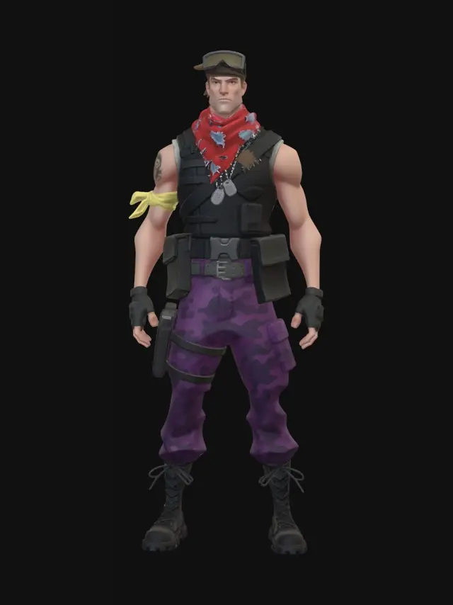 3D model for Wasteland Renegade