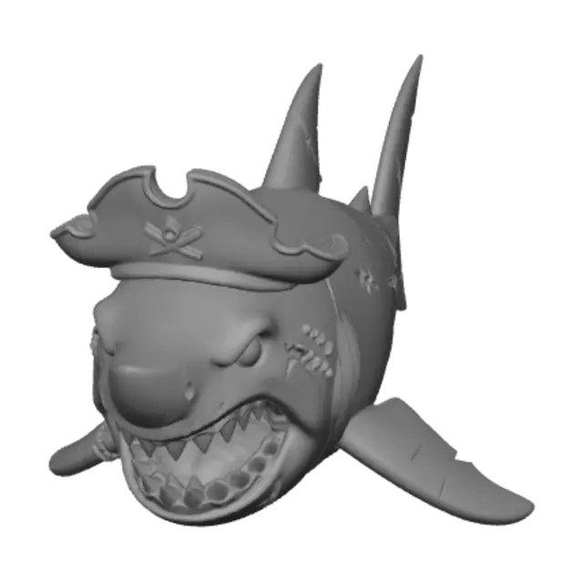 3D model for Buccaneer Shark