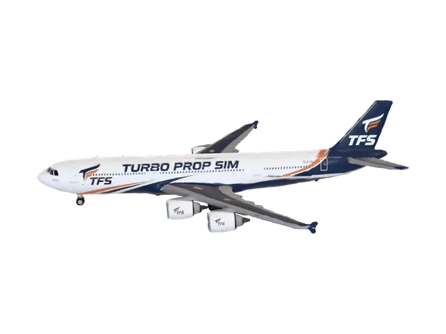 3D model for TFS Turbo Prop Sim at Terminal 1