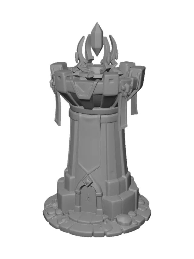 3D model for Azure Crystal Spire