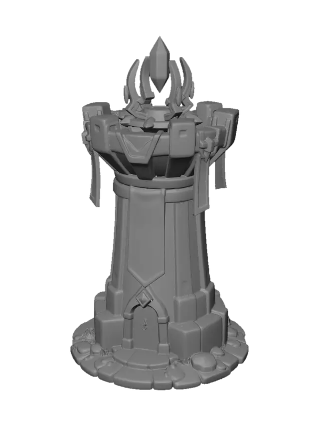 3D model for Azure Crystal Spire