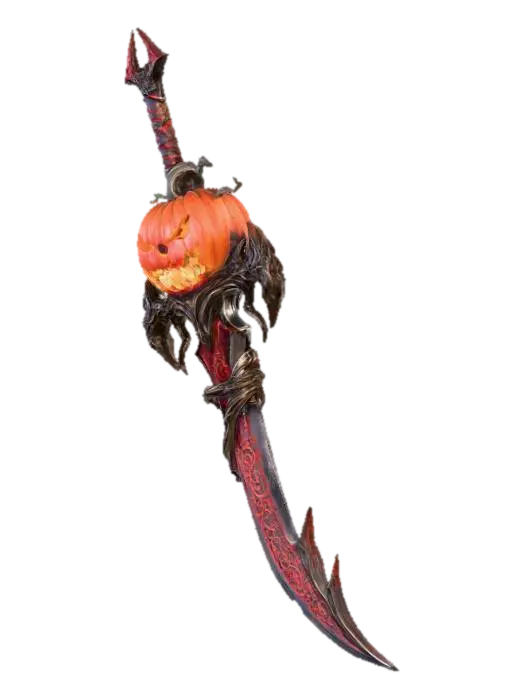Pumpkinblade Enchantment, #Halloween2025# 3D model, vytvořený pomocí AI