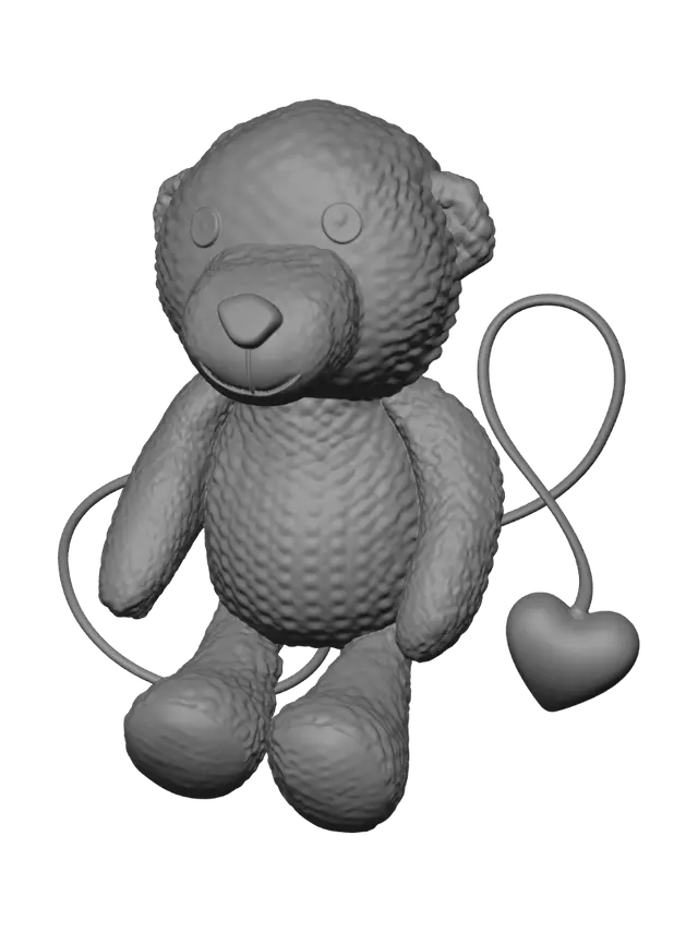 3D model for Heartfelt Teddy