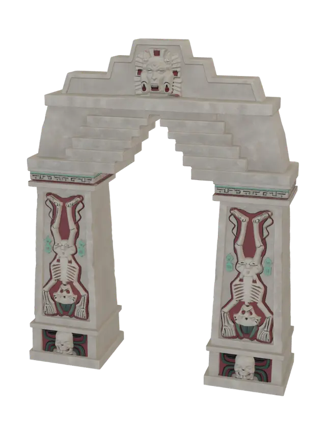 3D-модель Cenote Underworld Gateway - Cornice, згенерована ШІ