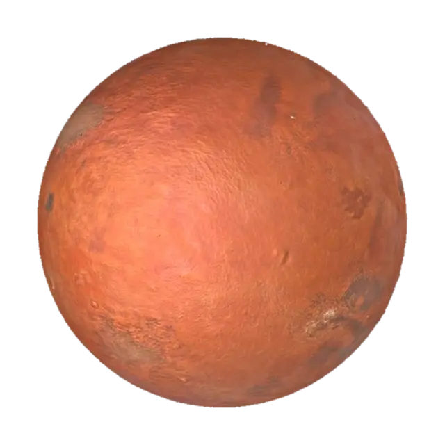 3D model for Mars Planet Image