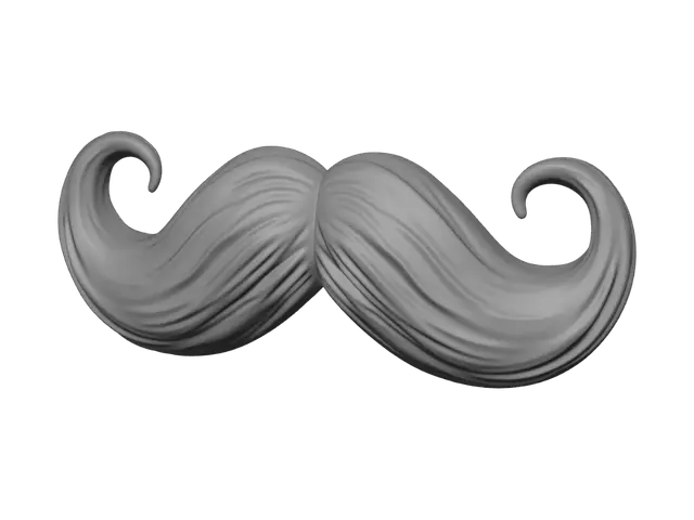 3D model for Chrome Handlebar